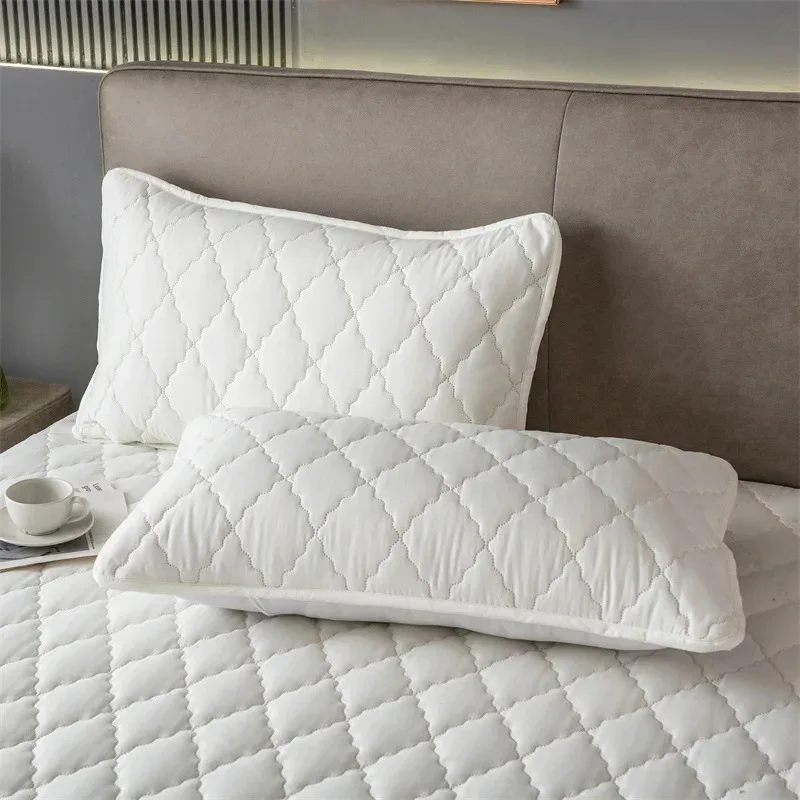 Taie d'Oreiller Imperméable Anti-Acariens – 1 ou 2 Pièces