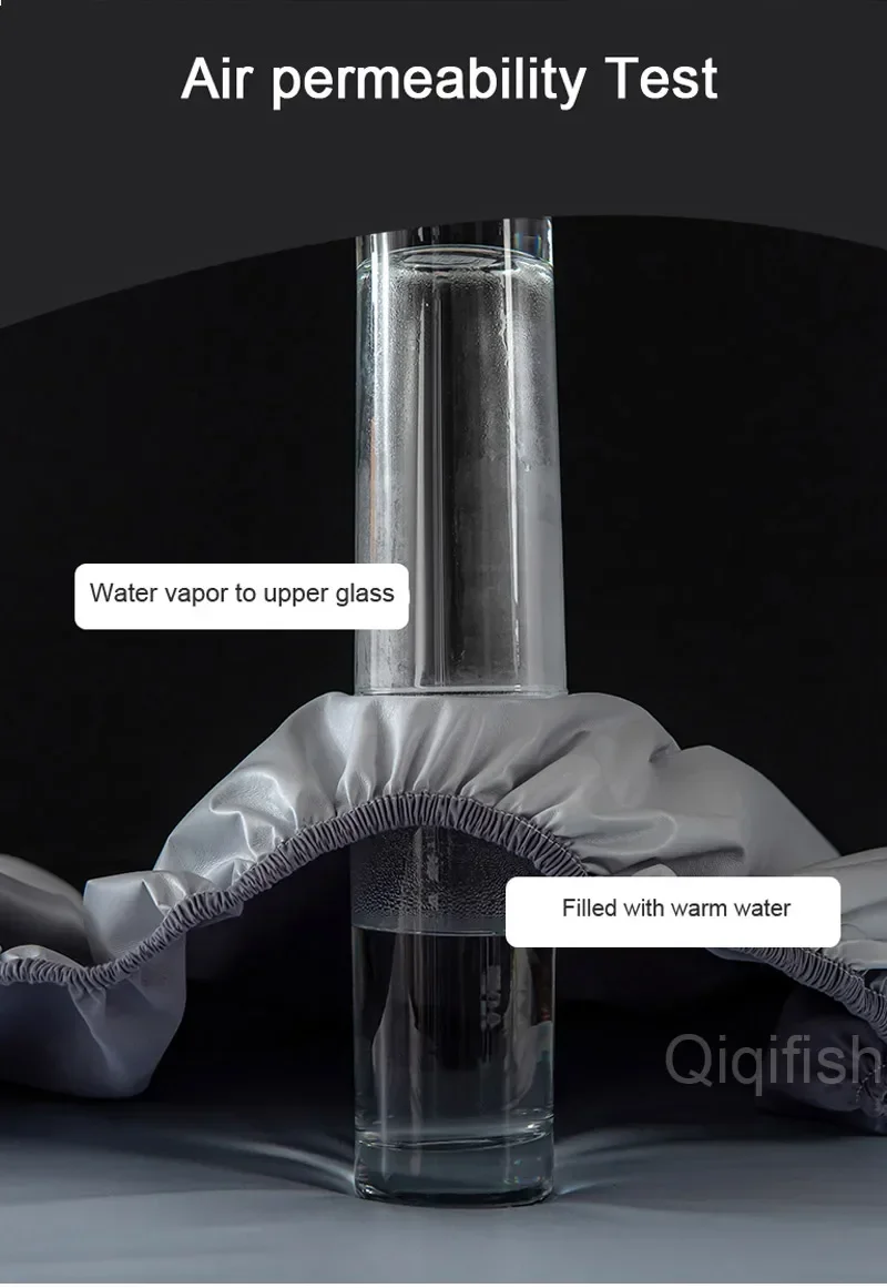 Taie d'Oreiller Imperméable Anti-Acariens – 1 ou 2 Pièces