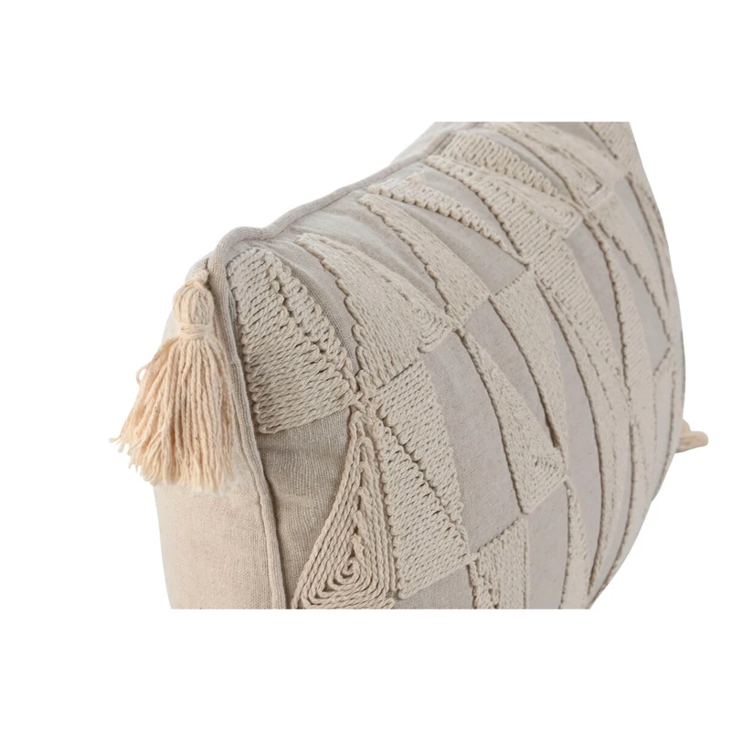 Coussin Home ESPRIT Beige Naturel Boho 50 x 8 x 30 cm