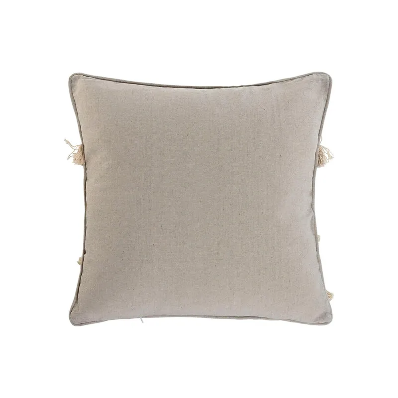 Coussin Home ESPRIT Blanc Noir Boho 45 x 8 x 45 cm