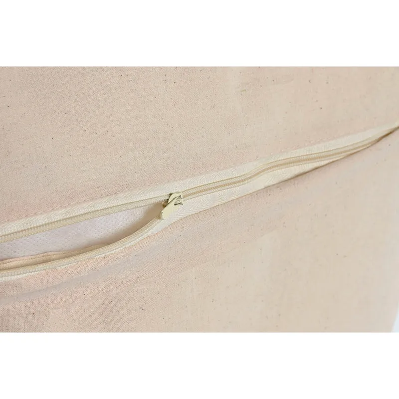Coussin Home ESPRIT Blanc Naturel Arbre Romantique 45 x 15 x 45 cm (2 Unités)