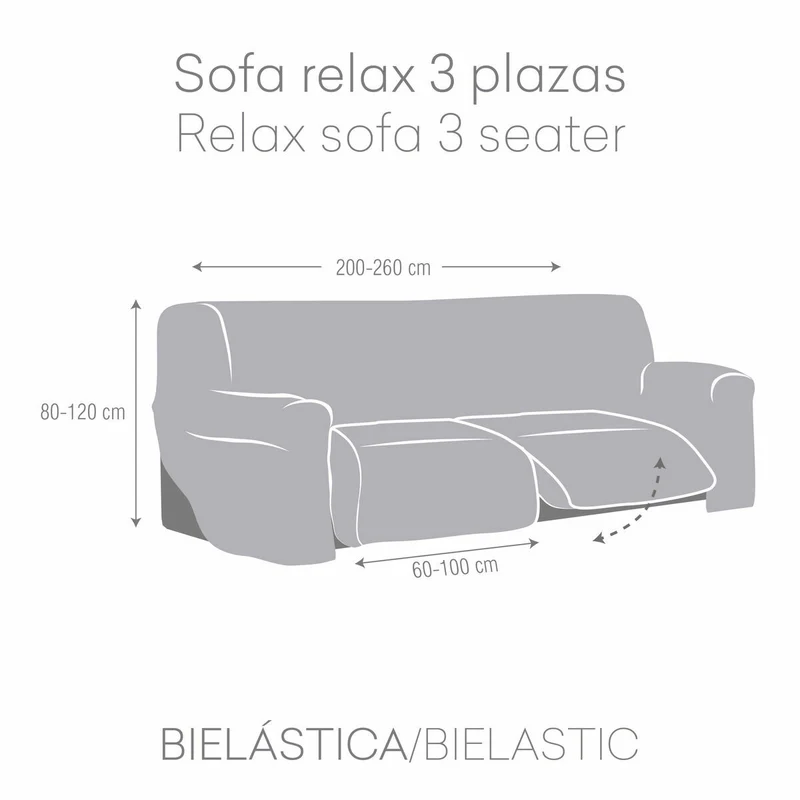 Housse de canapé Eysa JAZ (Reconditionné B)