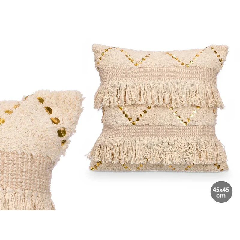 Coussin Gift Decor Naturel 45 x 15 x 45 cm (6 Unités)