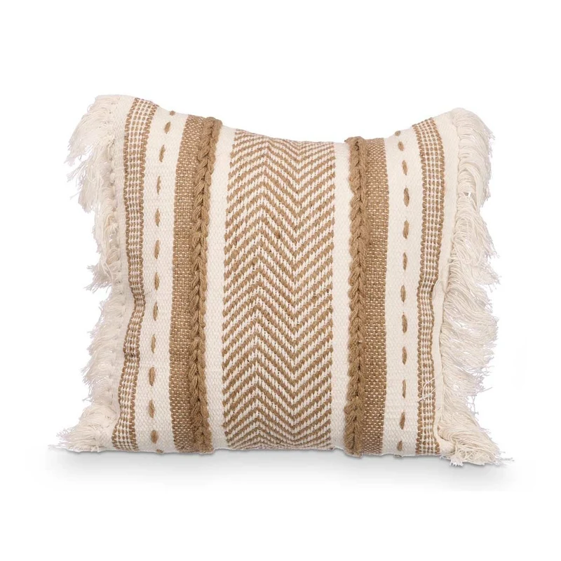Coussin Gift Decor Marron Naturel 45 x 16 x 45 cm (6 Unités)