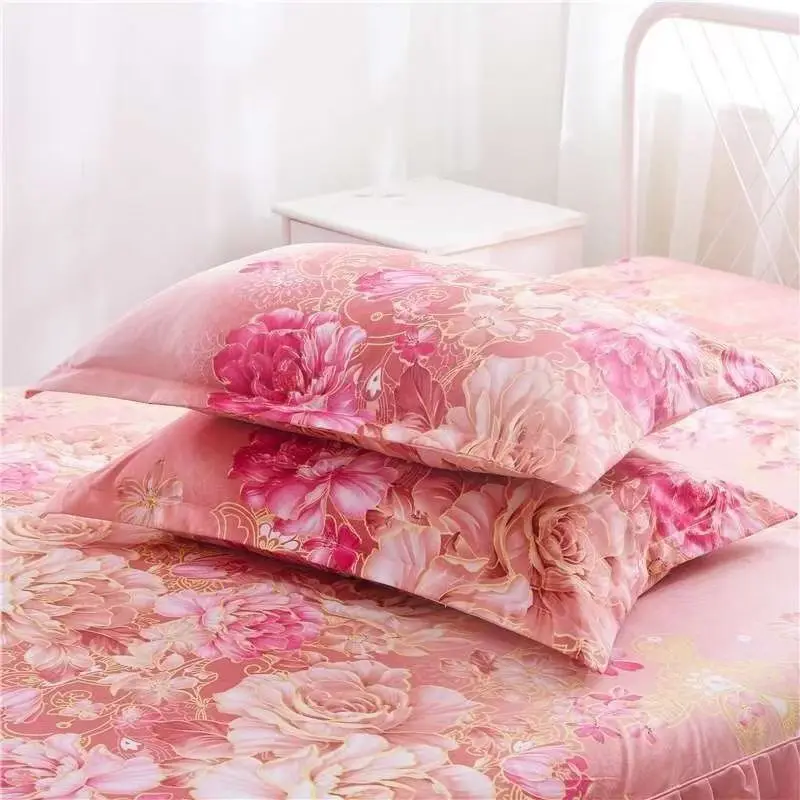 Taie d'Oreiller Épaisse & Moelleuse – Lot de 2, 16 Coloris