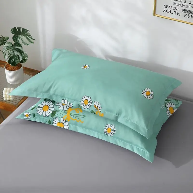 Taie d'Oreiller Épaisse & Moelleuse – Lot de 2, 16 Coloris