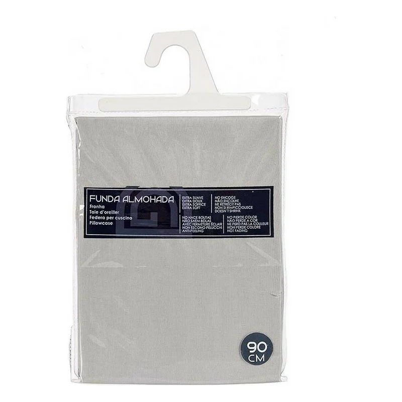 Taie d'oreiller Gift Decor Gris 45 x 0,3 x 90 cm (12 Unités)