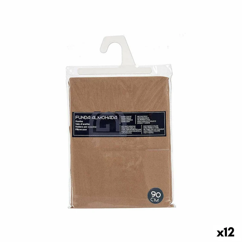 Taie d'oreiller Gift Decor Marron 45 x 0,3 x 90 cm (12 Unités)