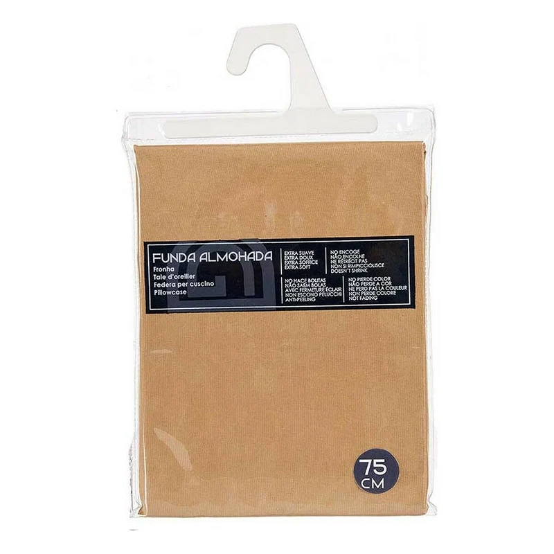 Taie d'oreiller Gift Decor Beige 45 x 0,2 x 70 cm (12 Unités)