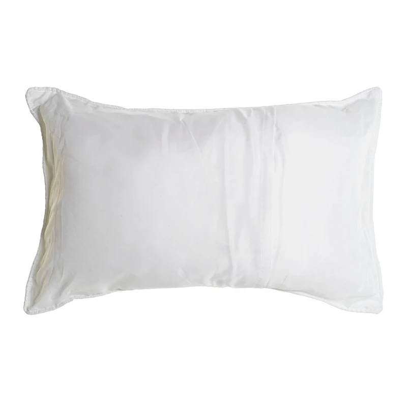 Coussin DKD Home Decor Blanc Polyester Floral 60 x 10 x 40 cm