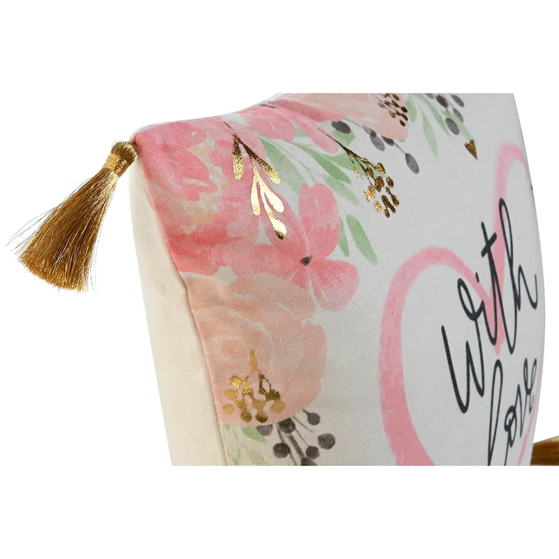 Coussin Home ESPRIT Romantique 45 x 5 x 45 cm (2 Unités)