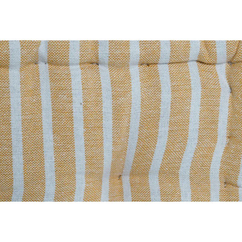 Coussin Home ESPRIT Jaune Beige méditerranéen 56 x 56 x 13 cm (3 Unités)