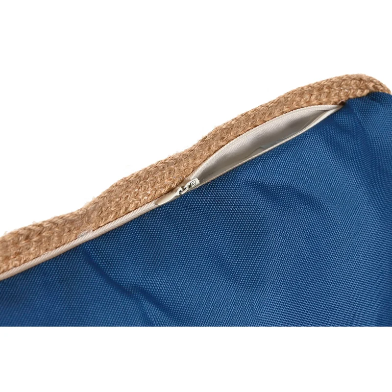 Coussin Home ESPRIT Bleu Blanc 50 x 30 cm
