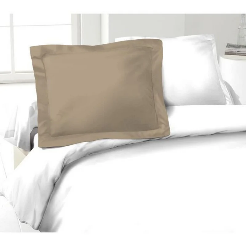 Taie d'oreiller Lovely Home Beige 50 x 70 cm 100 % coton (2 Unités)
