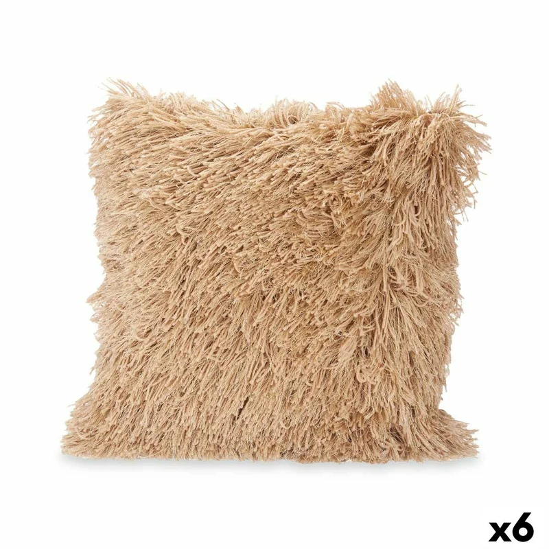 Coussin Gift Decor Beige 45 x 2 x 45 cm (6 Unités)