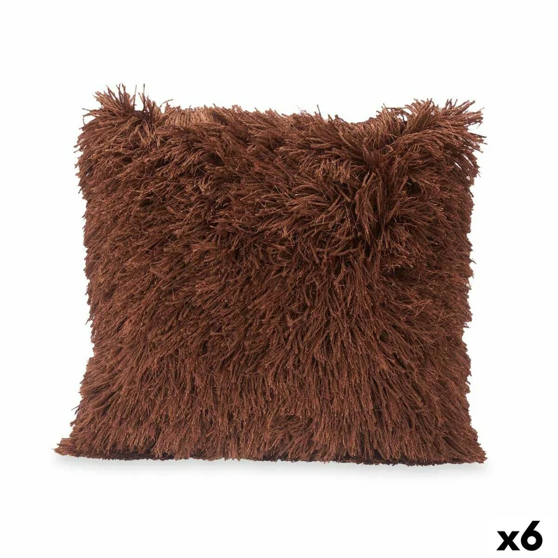 Coussin Gift Decor Marron 45 x 2 x 45 cm (6 Unités)