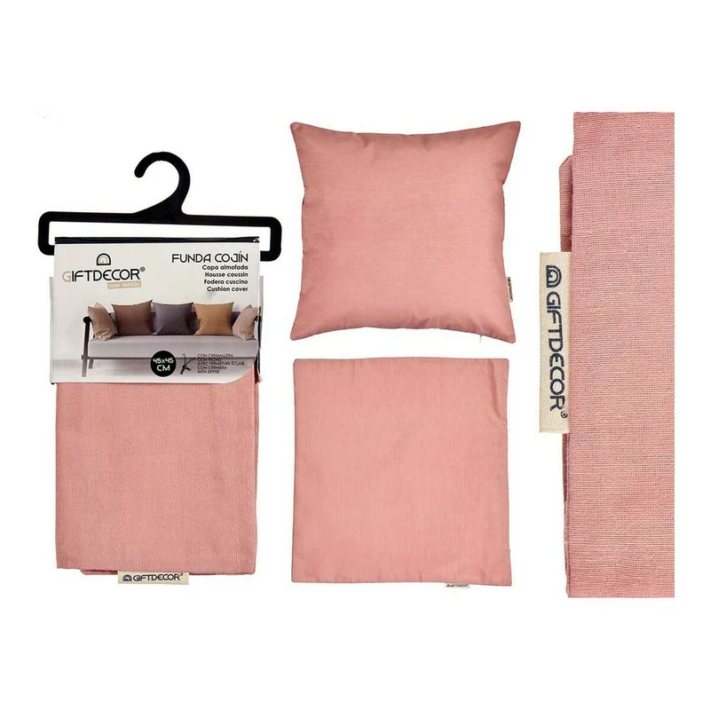 Housse de coussin Gift Decor Rose 45 x 0,5 x 45 cm 60 x 0,5 x 60 cm