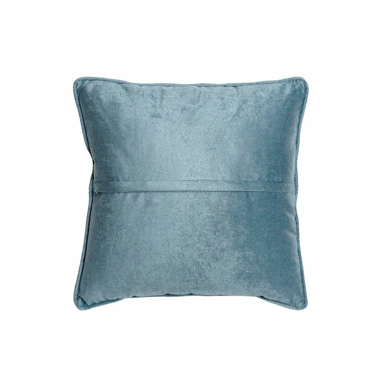 Coussin DKD Home Decor 8424001850389 Bleu Doré 45 x 10 x 45 cm