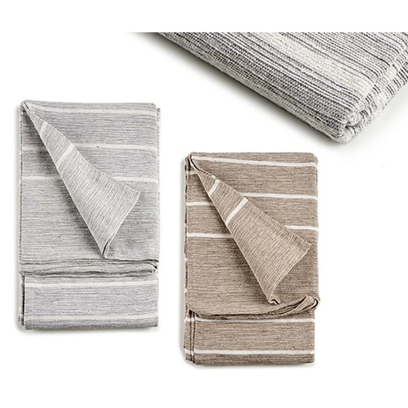 Foulard multi-usages Gift Decor 13 x 38 x 13 cm 225 x 0,4 x 250 cm Rayures (4 Unités)