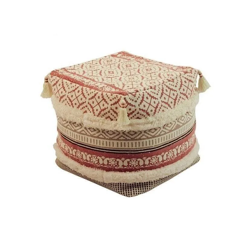 Pouf Berbère Coloré