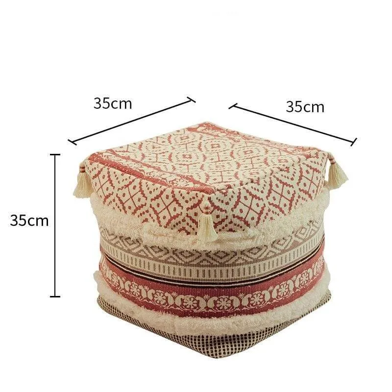 Pouf Berbère Coloré