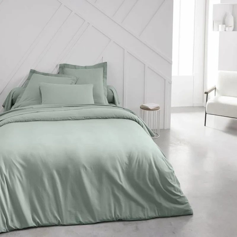 Taie d'oreiller TODAY essential Vert clair 45 x 185 cm