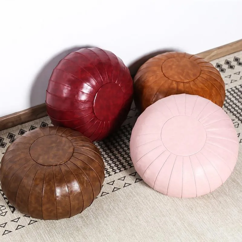 Pouf Marocain Rose