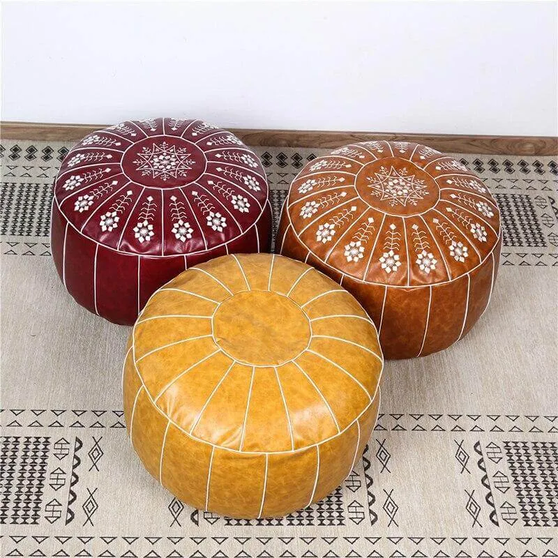 Pouf Traditionnel Marocain