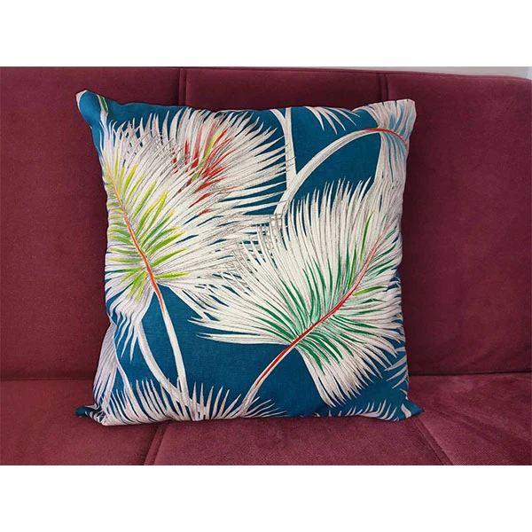 Coussin Exotique Feuillage
