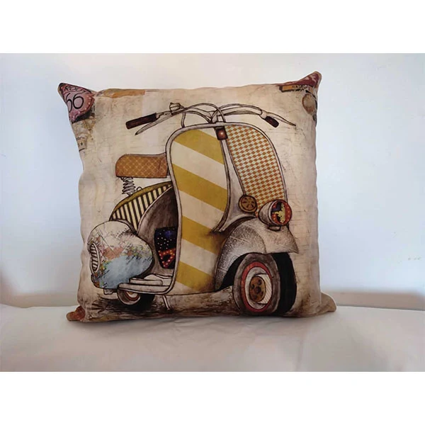 Coussin Scooter Vintage