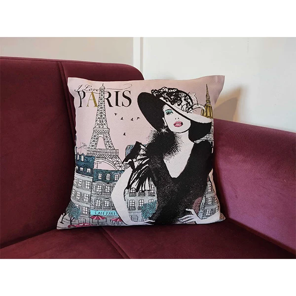 Coussin I Love Paris