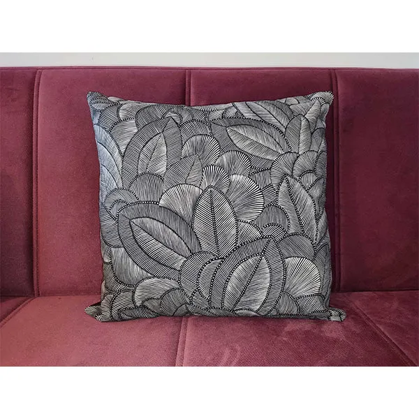 Coussin Artisanal Feuille
