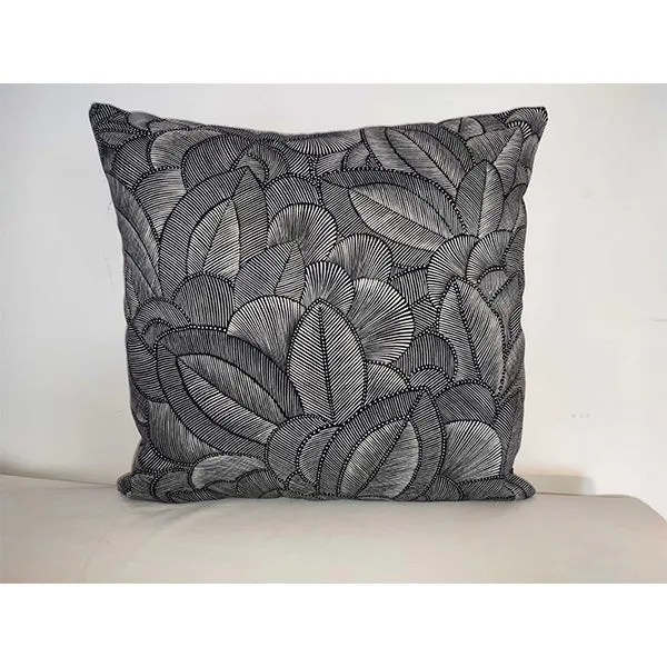 Coussin Artisanal Feuille