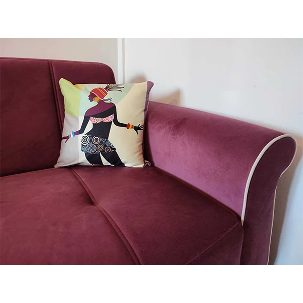 Coussin Femme Africaine