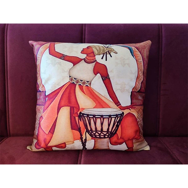 Coussin Femme Ethnique