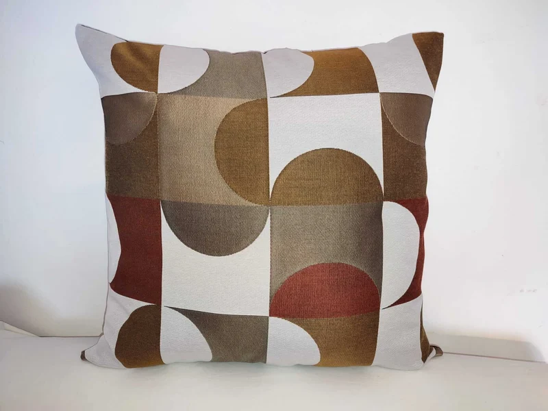 Coussin Design Marron
