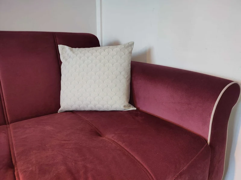 Coussin Artisanal Beige