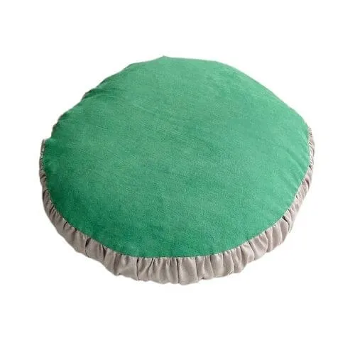 Coussin Rond Vert