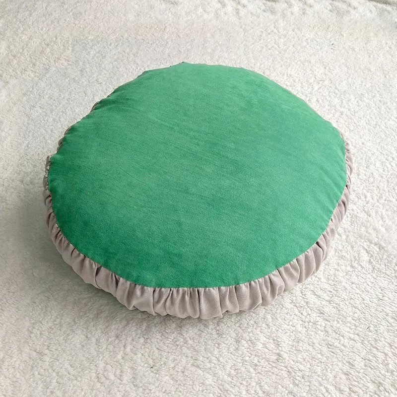 Coussin Rond Vert