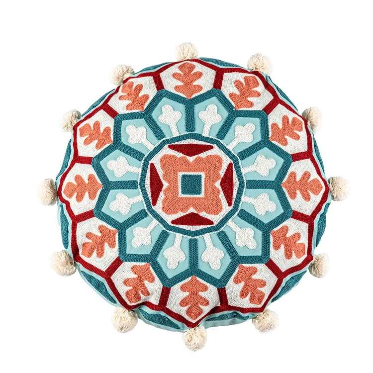 Pouf Marocain Tissu