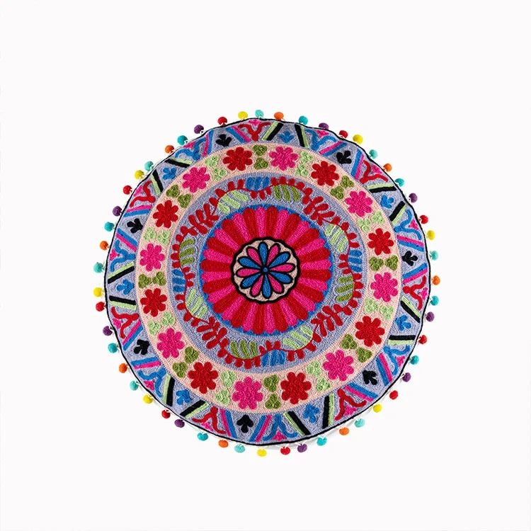 Pouf Marocain Tissu