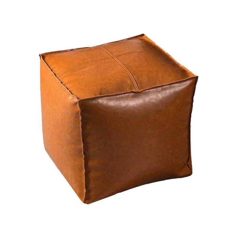 Pouf Cuir Salon Marocain