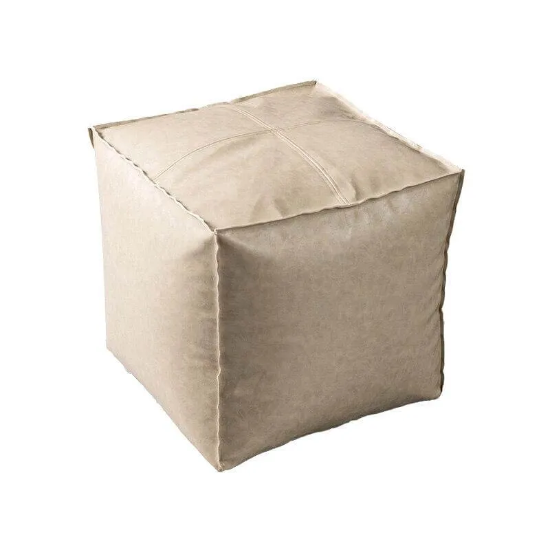Pouf Carré Crème