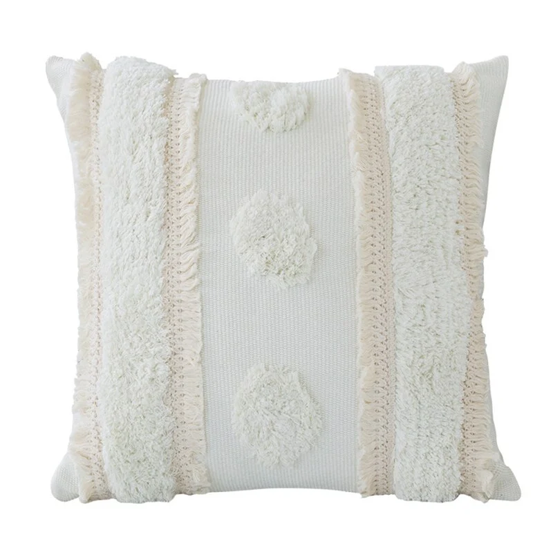 Coussin Marocain Blanc