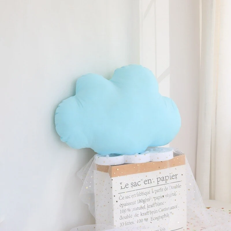 Coussin Nuage Bleu Ciel