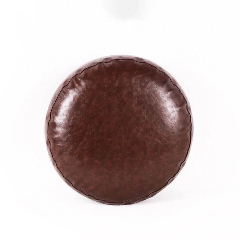 Pouf Rond Repose Pied Marocain