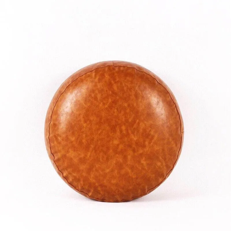 Pouf Rond Repose Pied Marocain