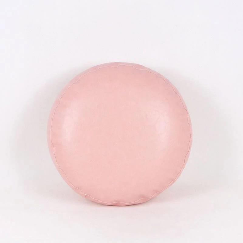 Pouf Rond Repose Pied Marocain