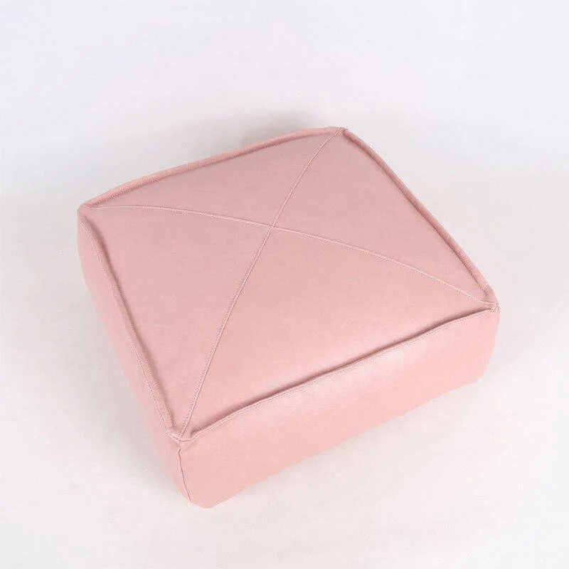 Pouf Carré Repose Pied Marocain