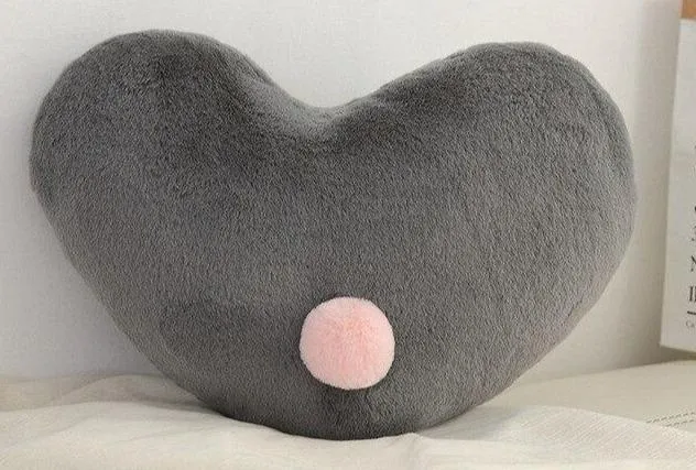Housse De Coussin Forme Coeur